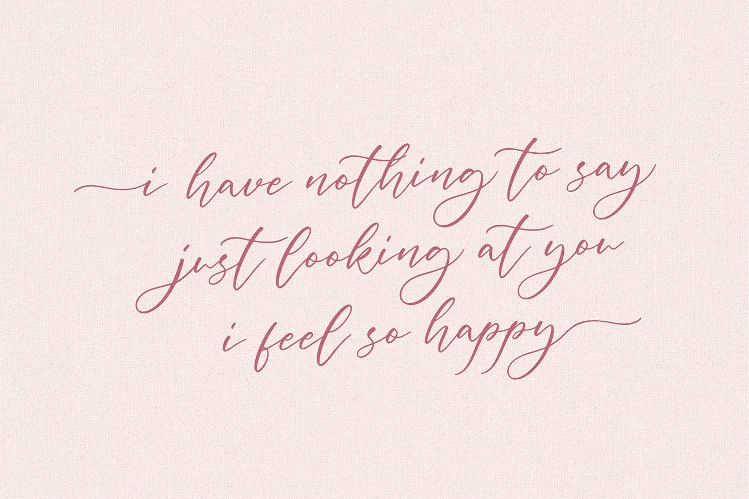 Love Seed Font sample