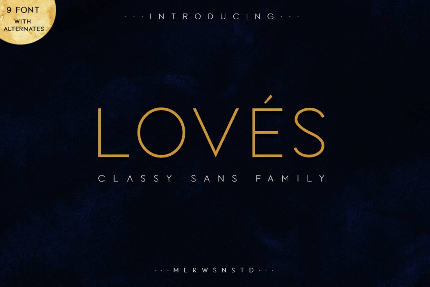 Loves Font sample