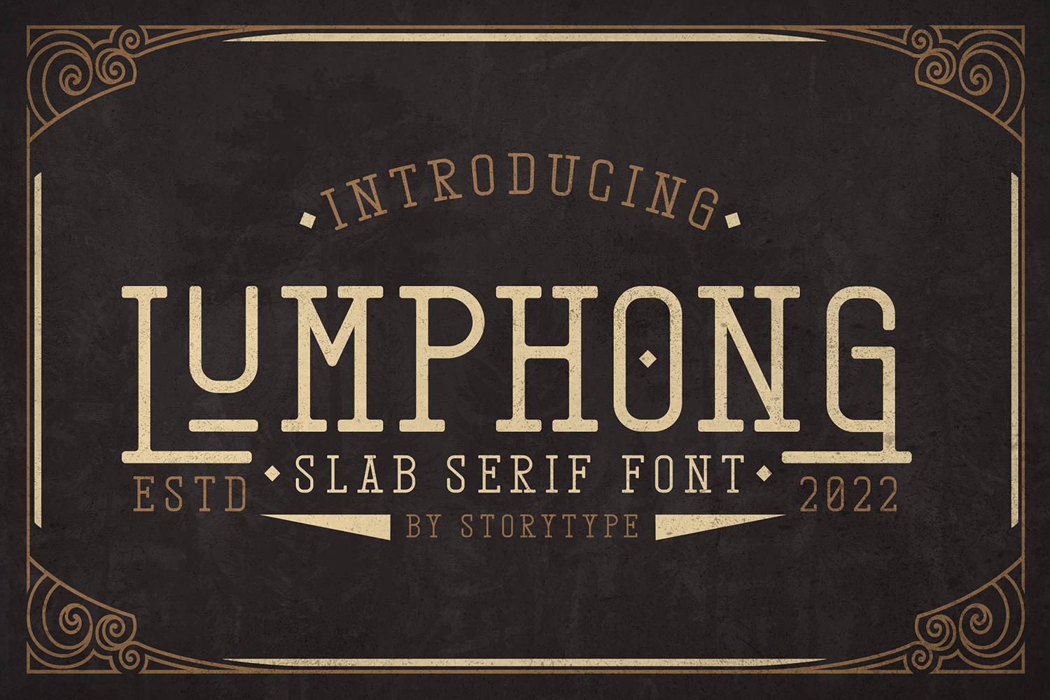 Lumphong Font sample