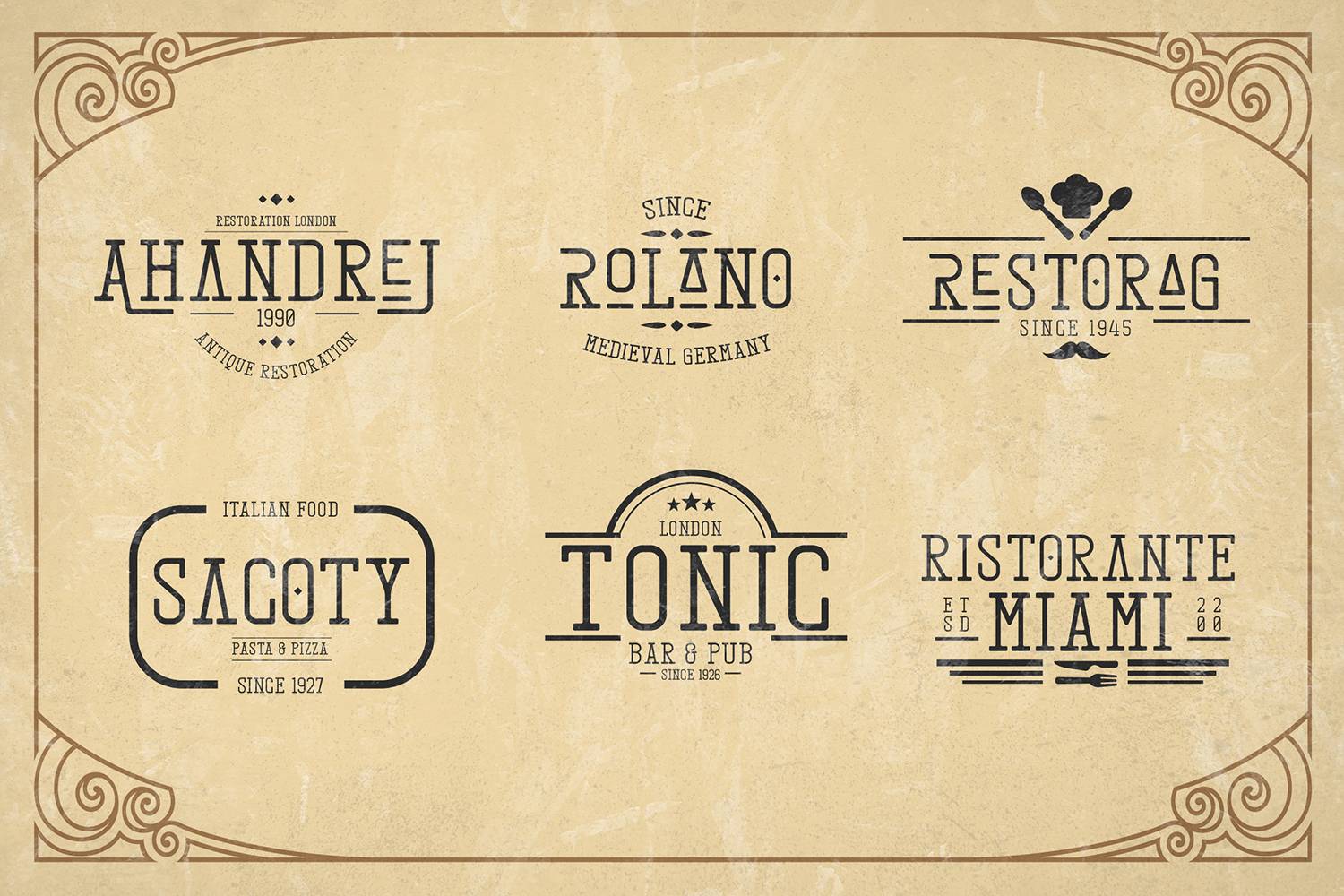 Lumphong Font sample