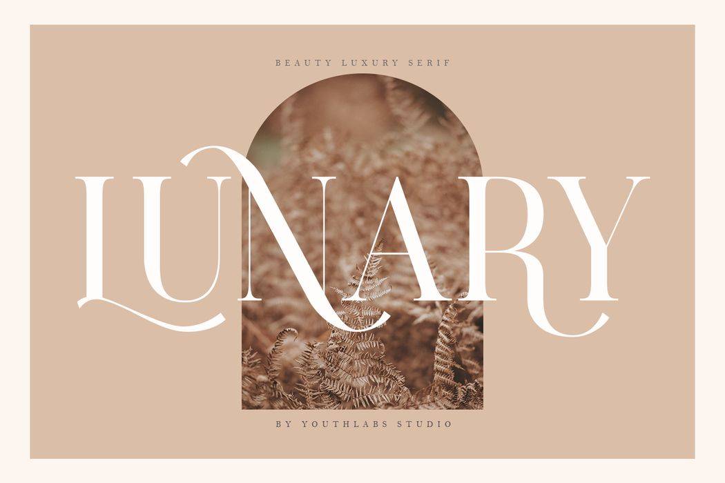 Lunary Font sample