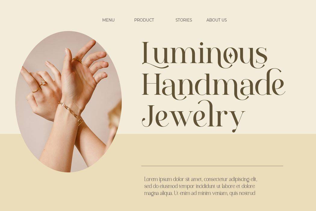Lunary Font sample