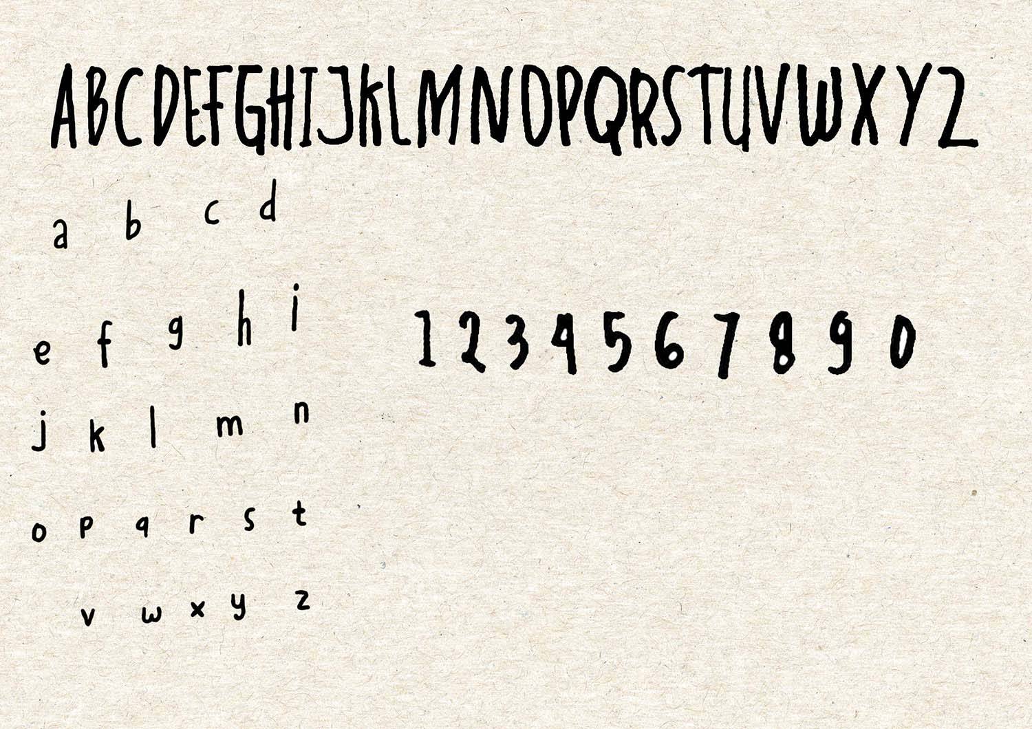 Luv luv Font sample