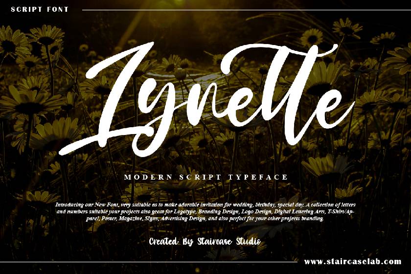Lynette Font sample