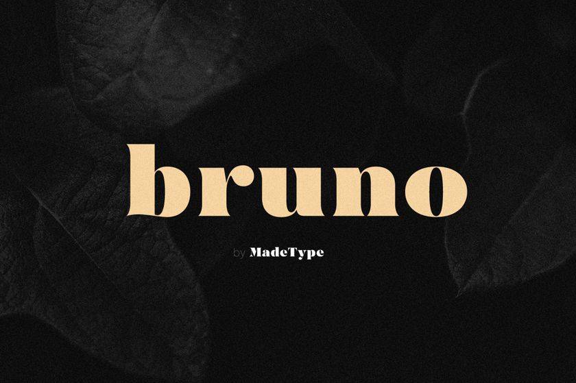 MADE Bruno Font sample