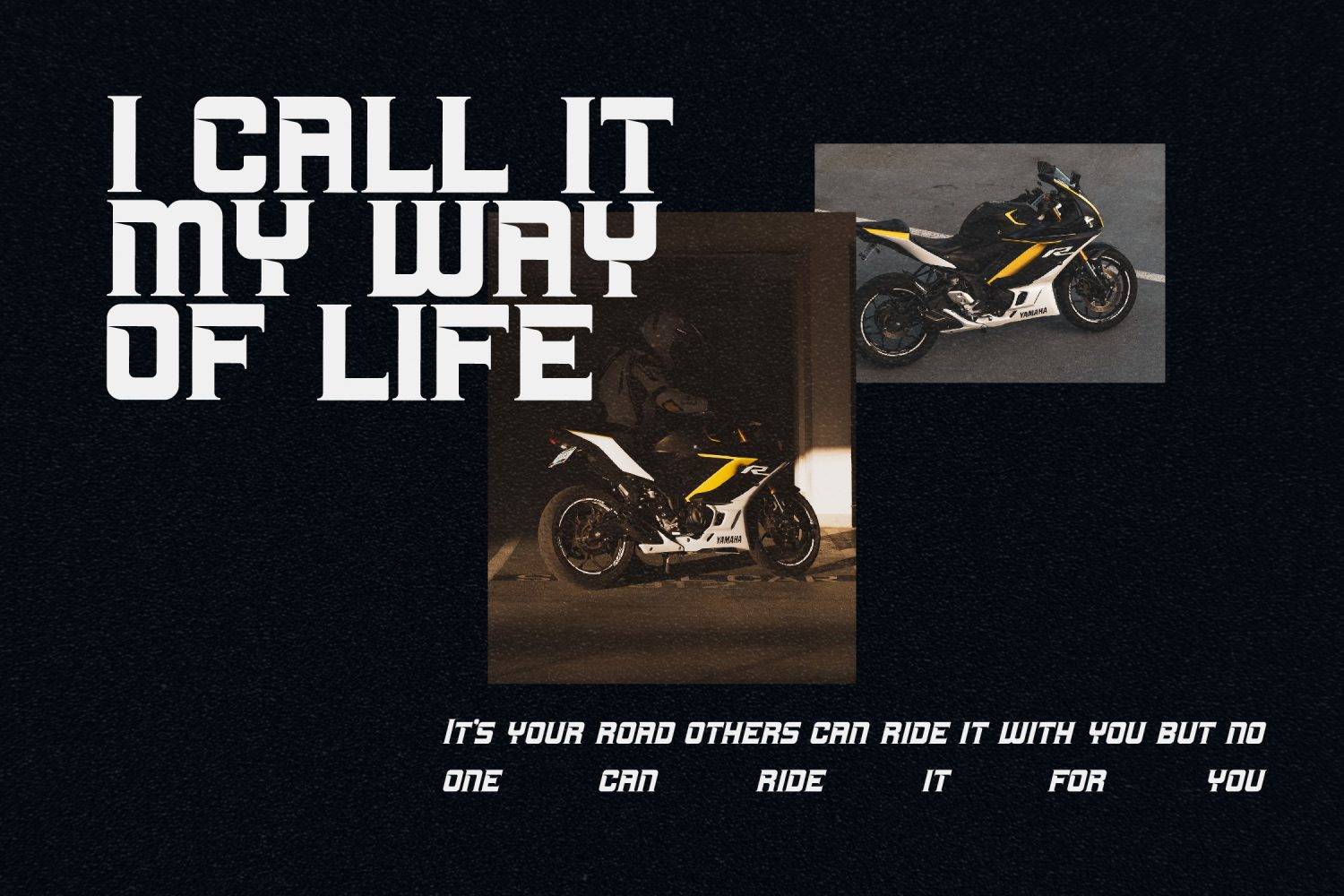 Machine Font sample