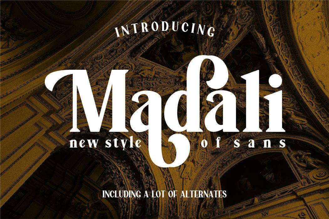 Madali Font sample