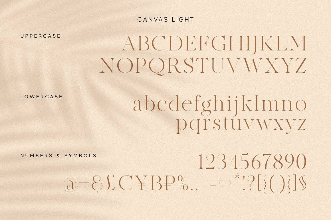 Made Canvas Font Family Demo sample