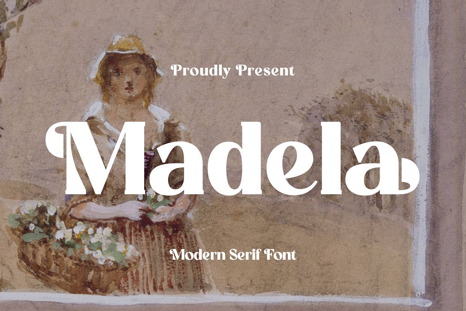 Madela Font sample