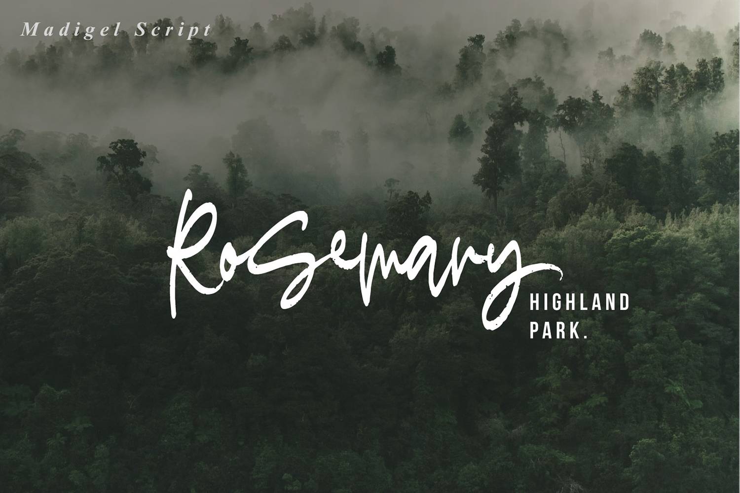 Madigel Font sample