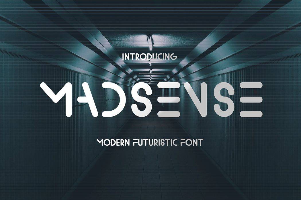 Madsense Font sample