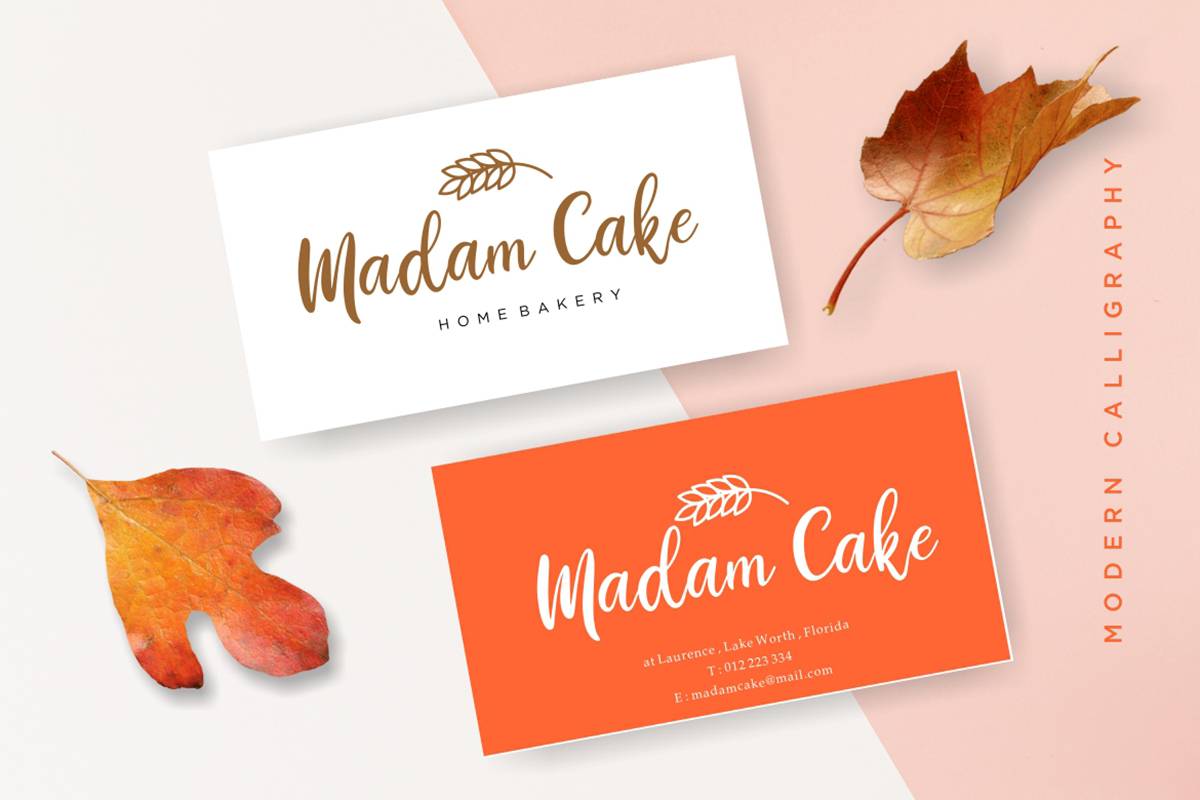 Magdalyn Font sample