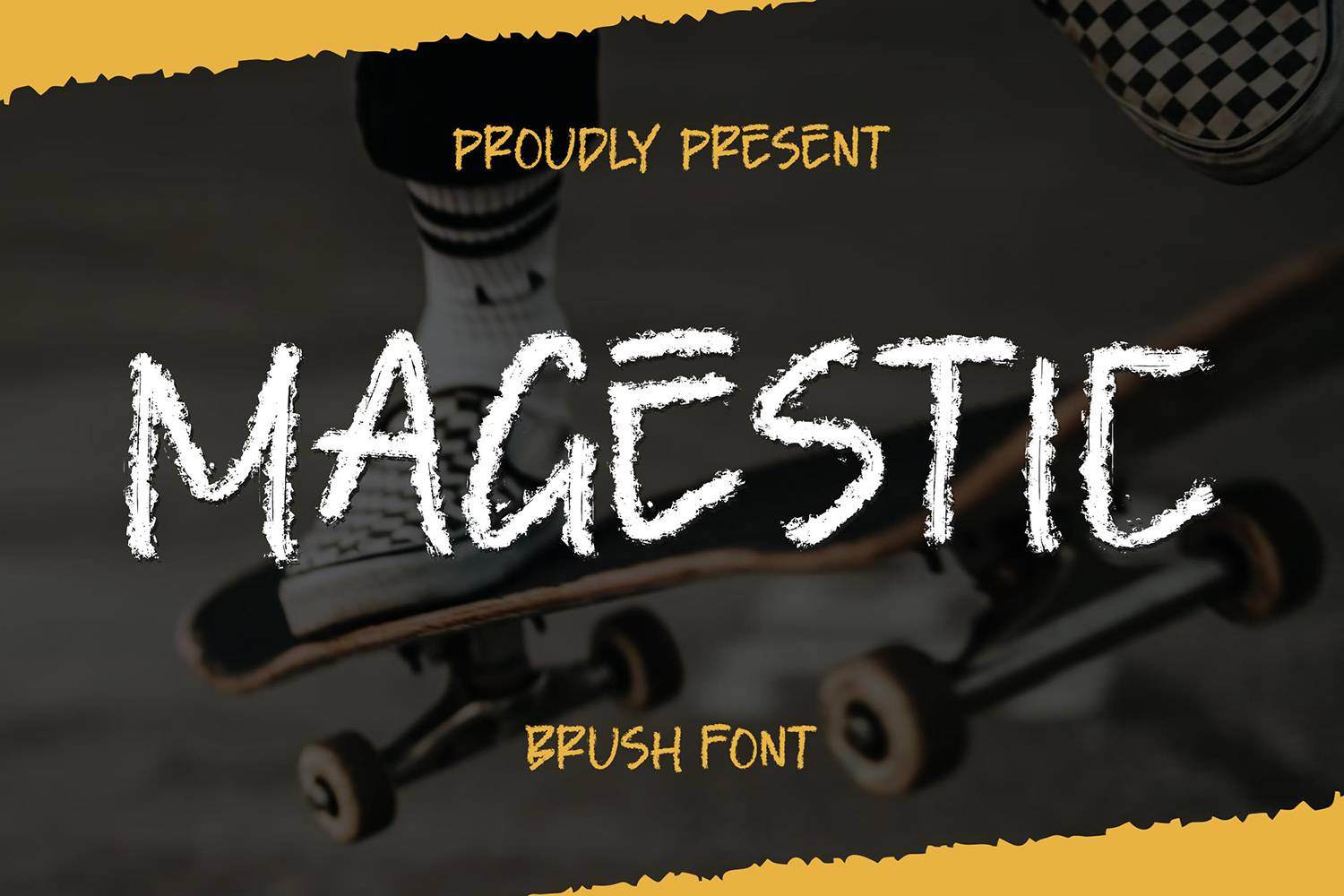 Magestic Font sample