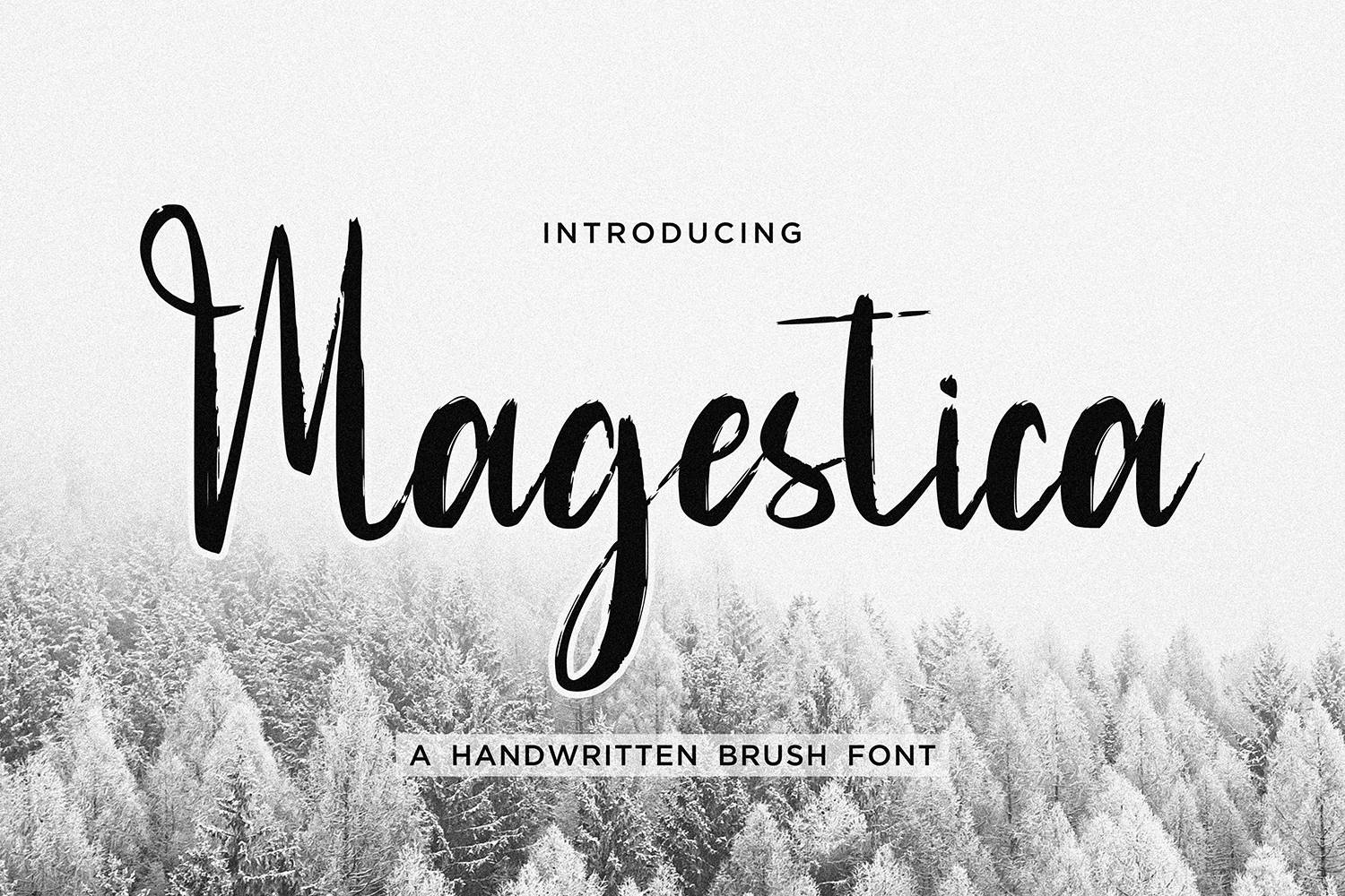 Magestica Font sample