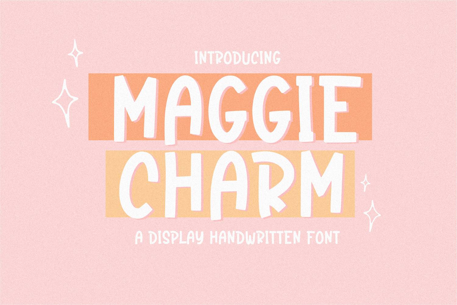 Maggie Charm Font sample