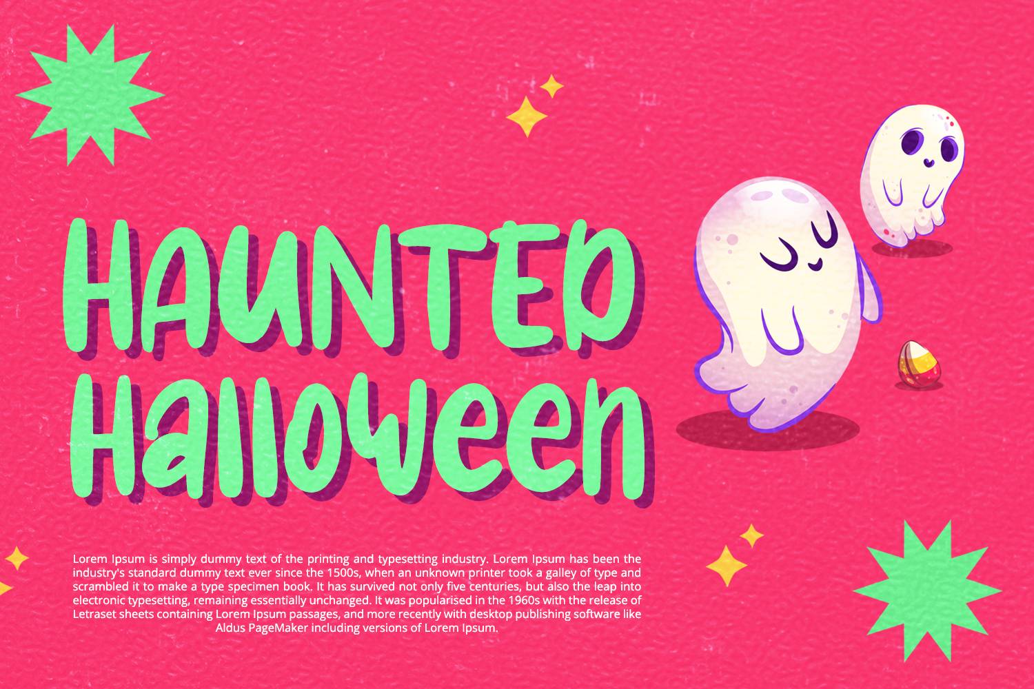 Magic Candy Font sample