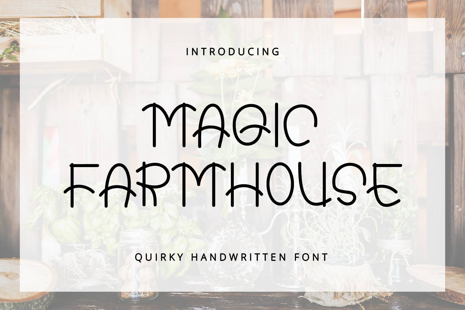 Magic Farmhouse Font sample