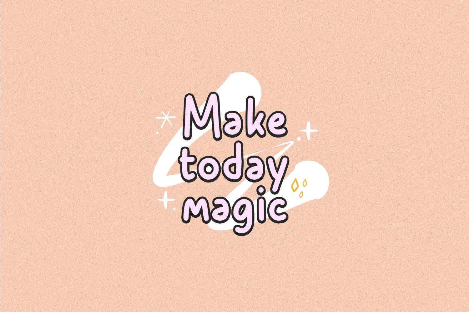 Magic Moment Font sample