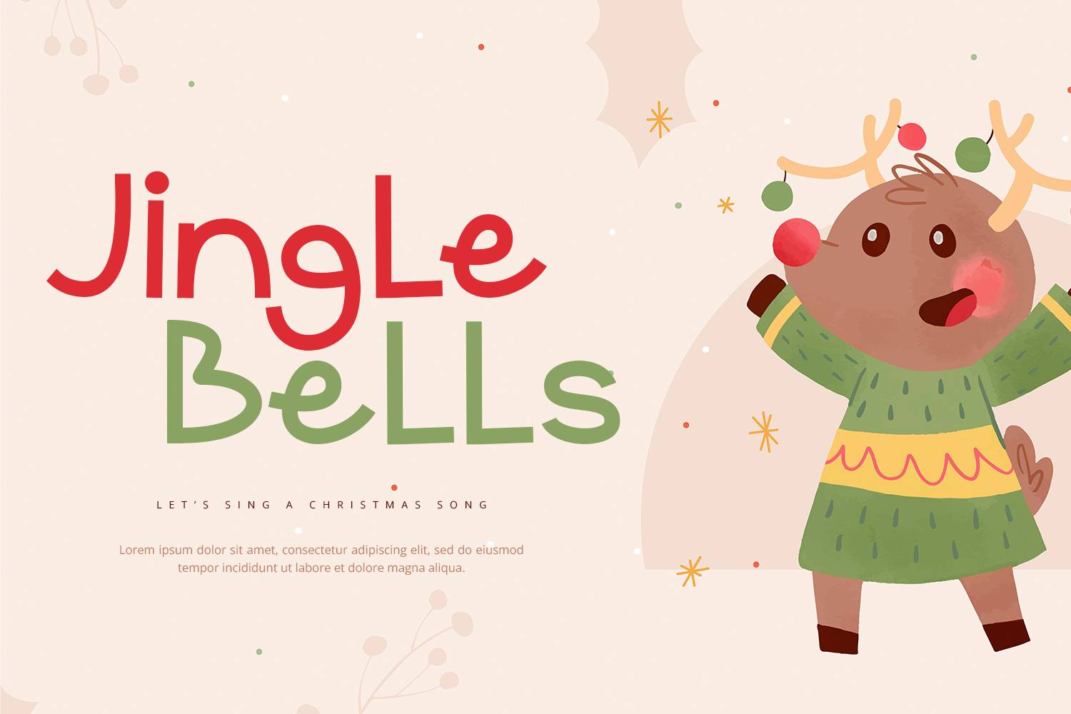 Magic Spark Font sample