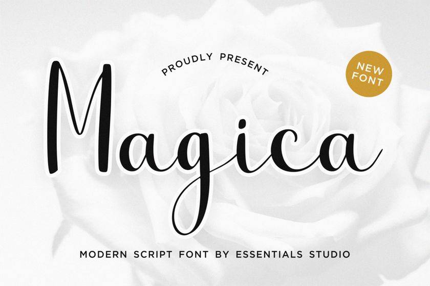 Magica Font sample
