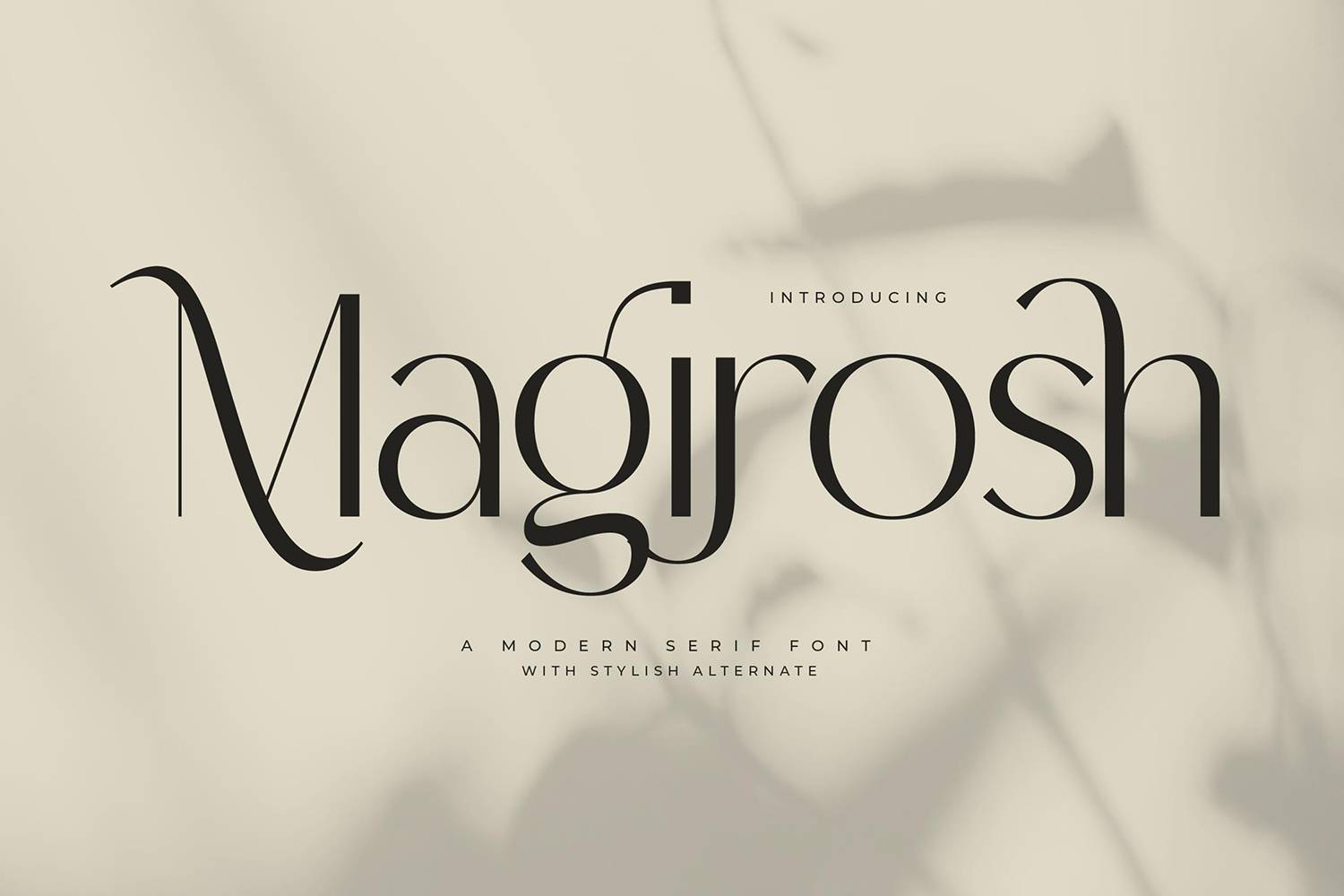 Magirosh Font sample