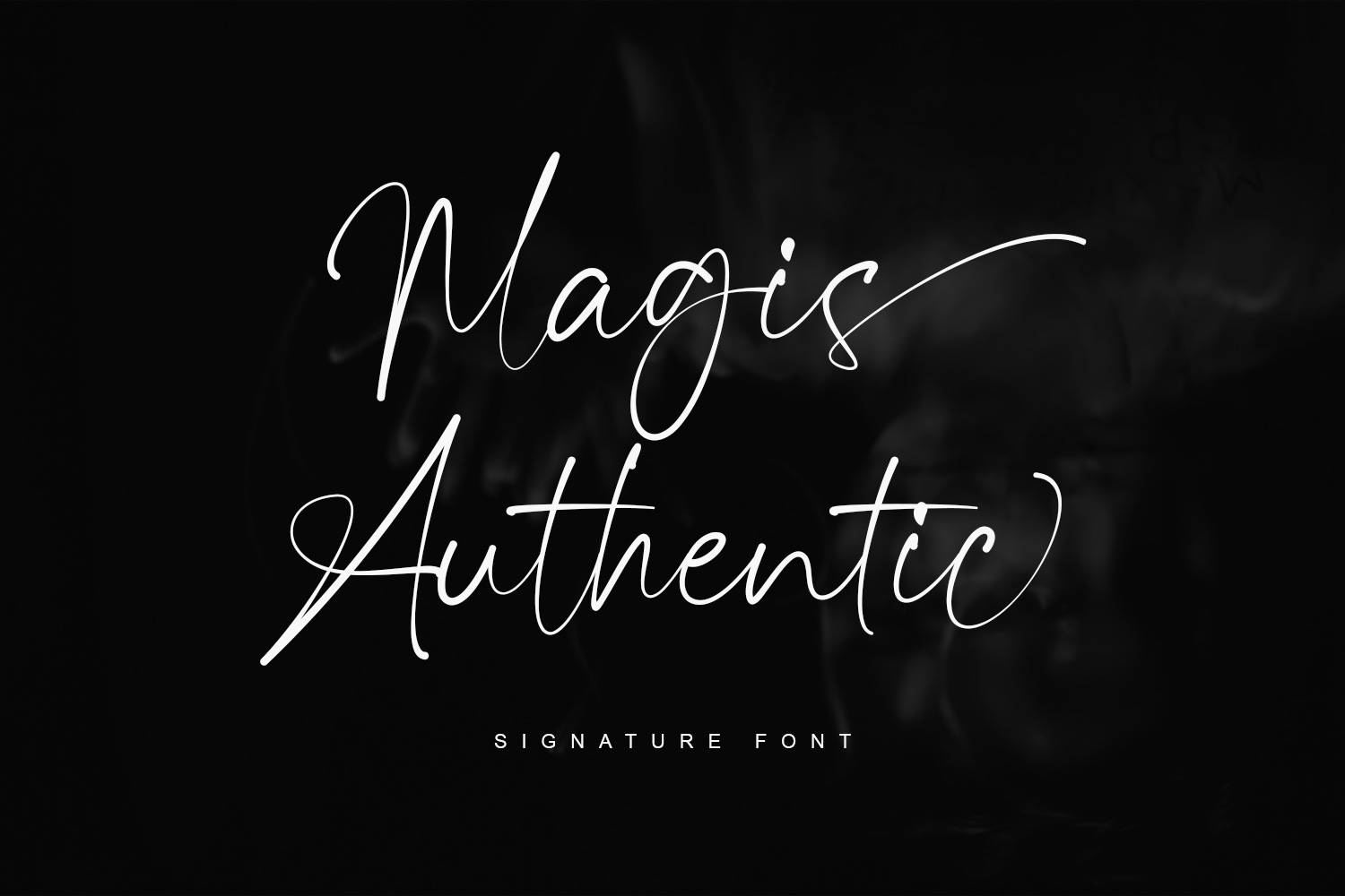 Magis Authentic Font sample
