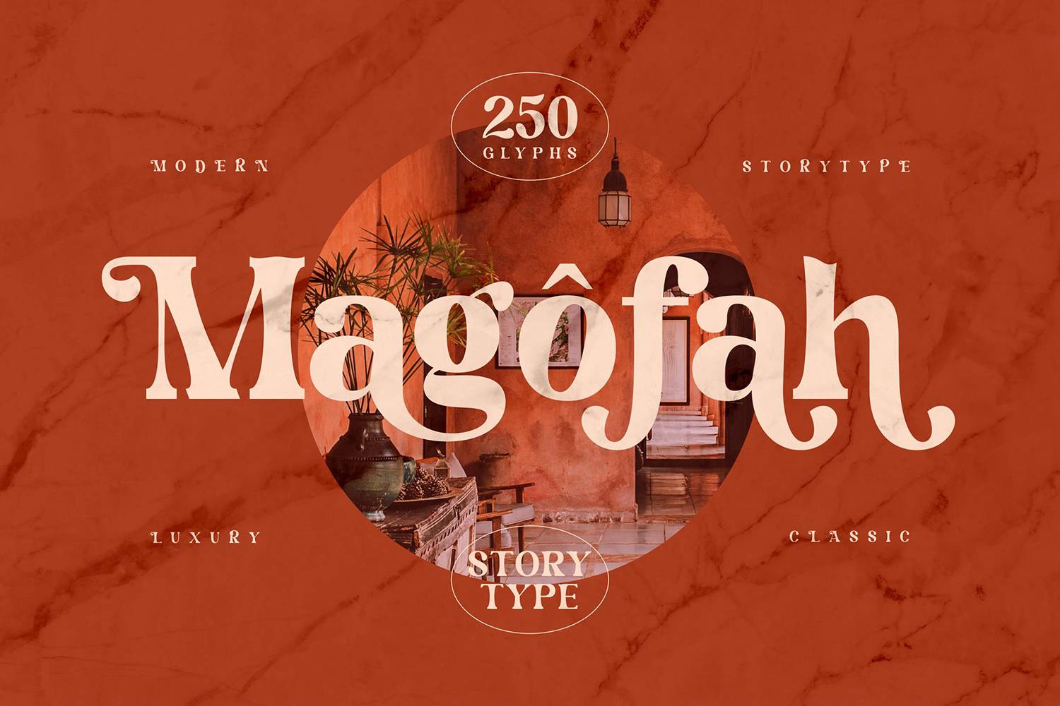 Magofah Font sample