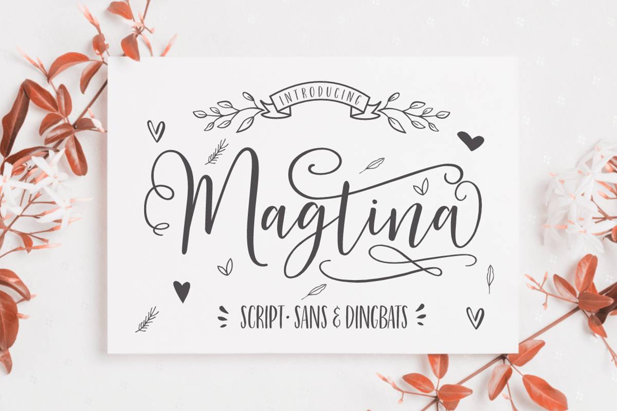Magtina Font sample