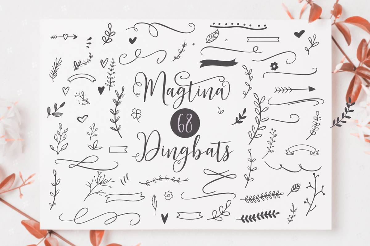 Magtina Font sample