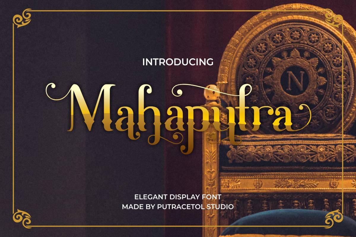 Mahaputra Font sample
