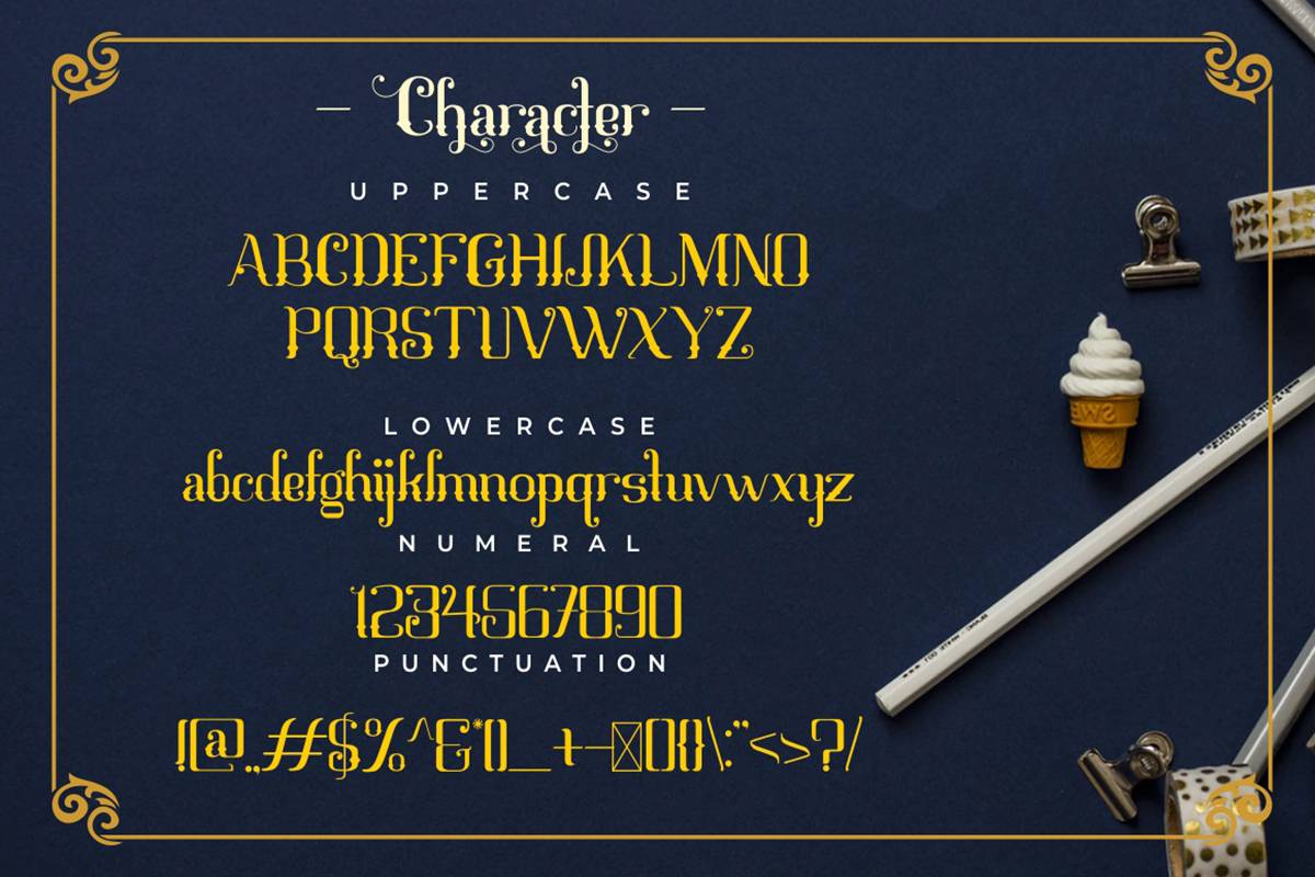 Mahaputra Font sample