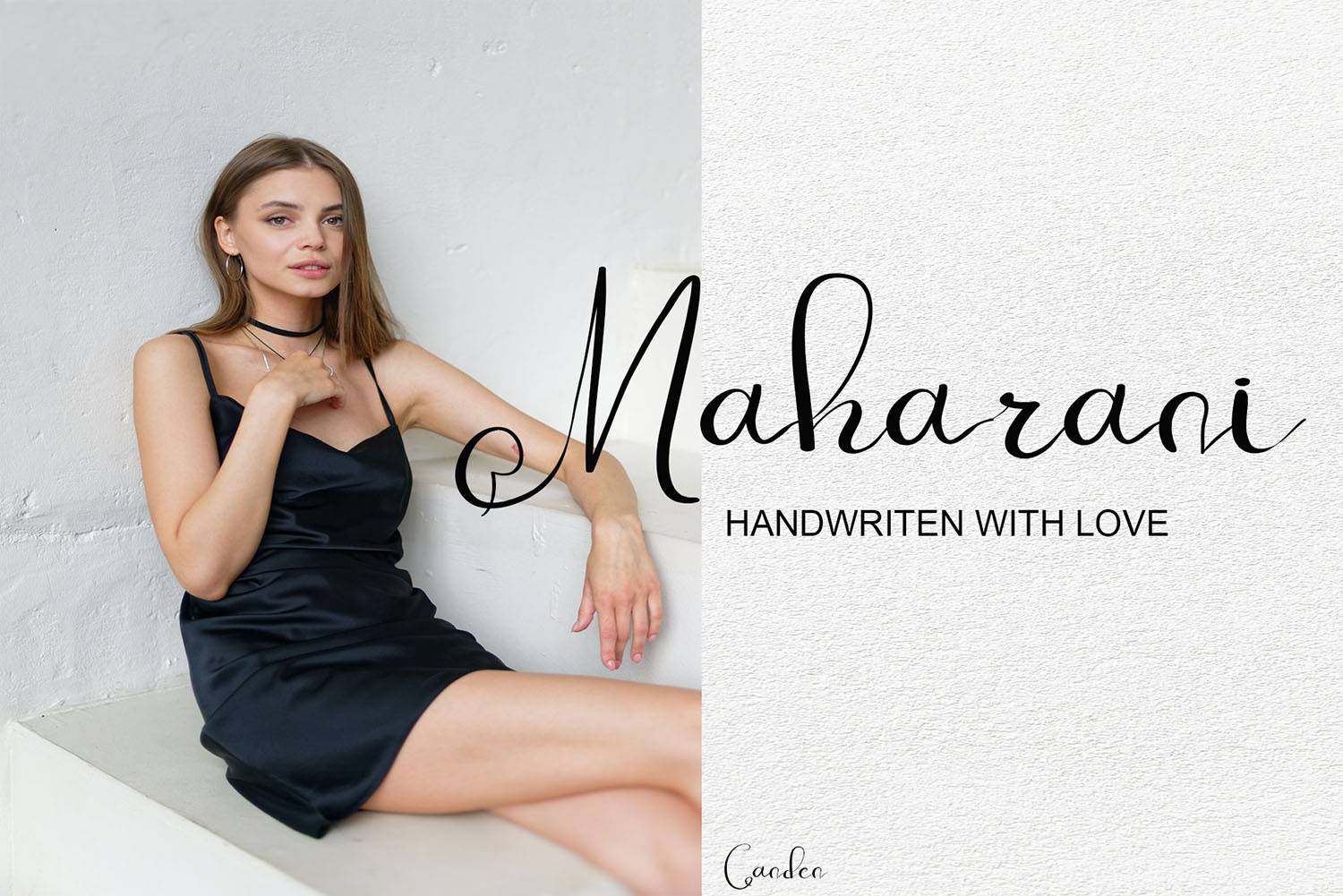 Maharani Font sample