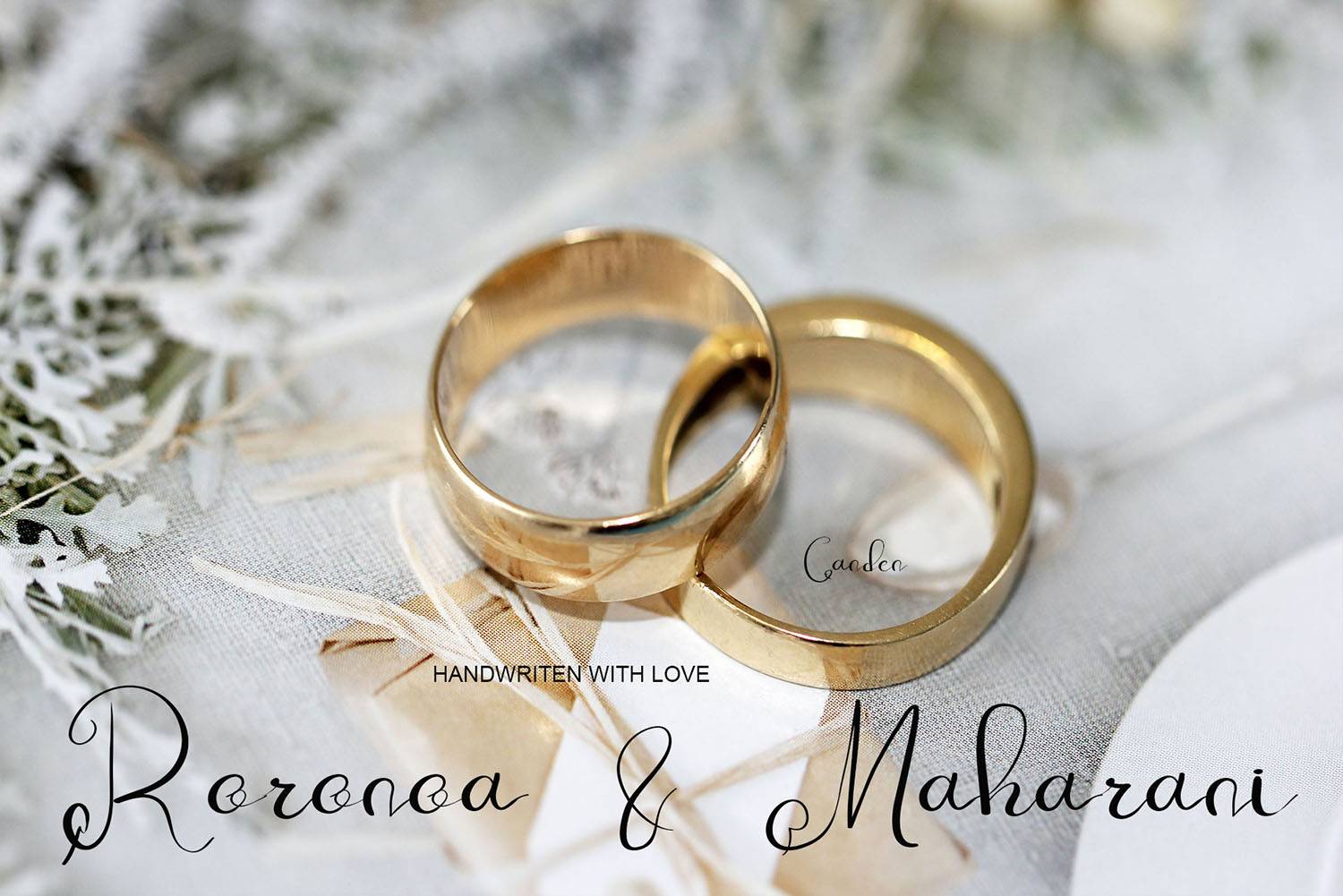 Maharani Font sample