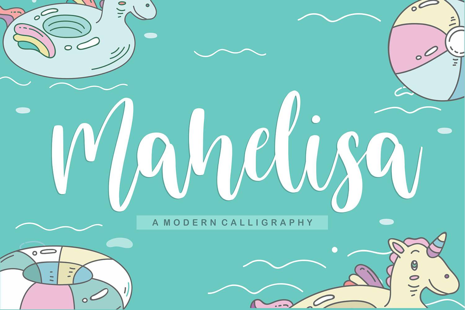 Mahelisa Font sample