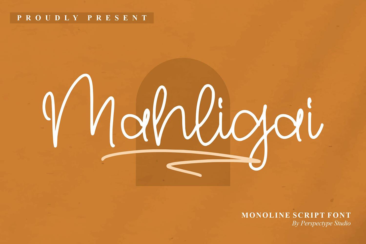 Mahligai Font sample