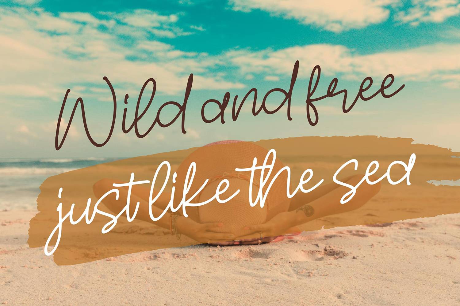 Mahligai Font sample
