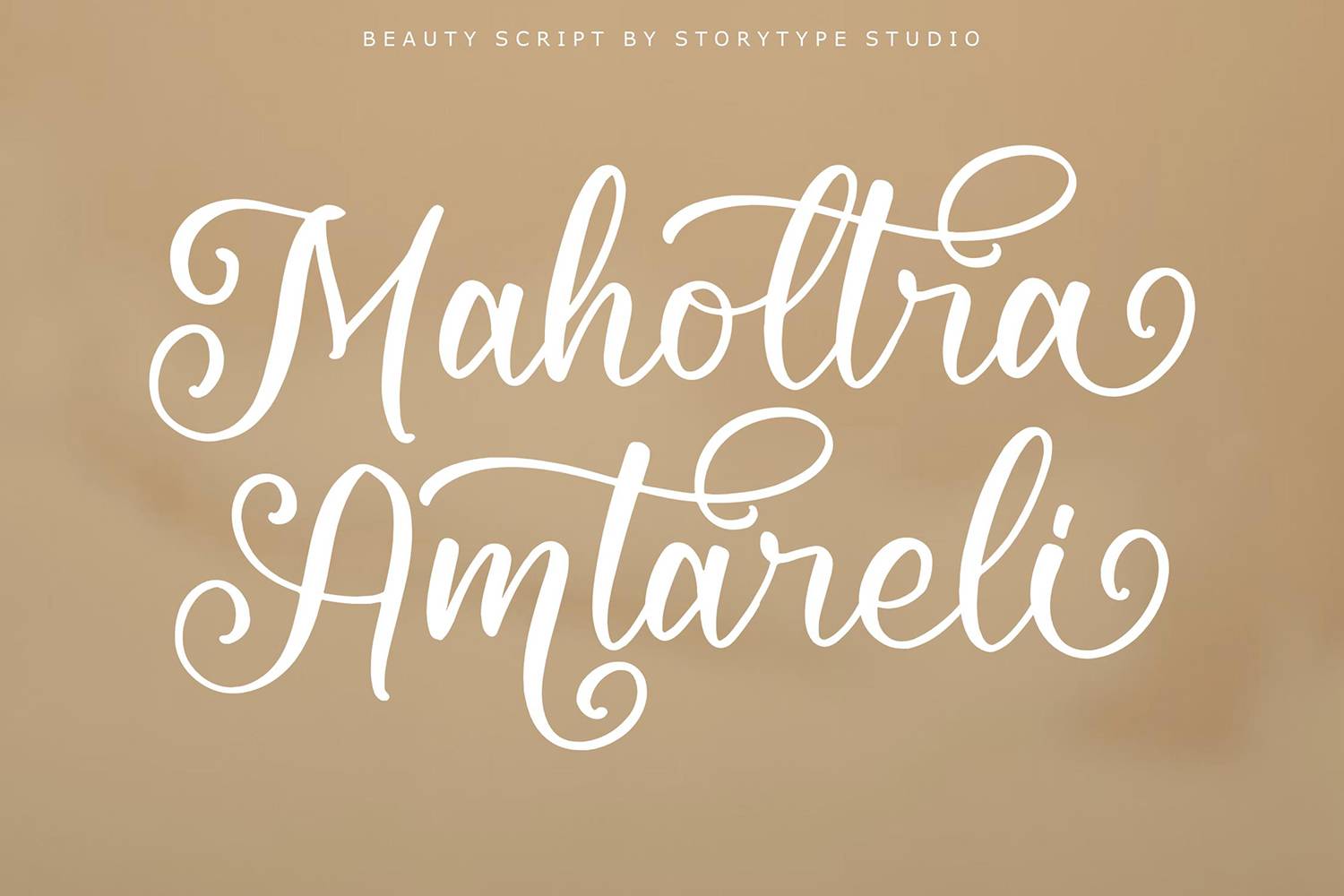 Maholtra Amtareli Font sample