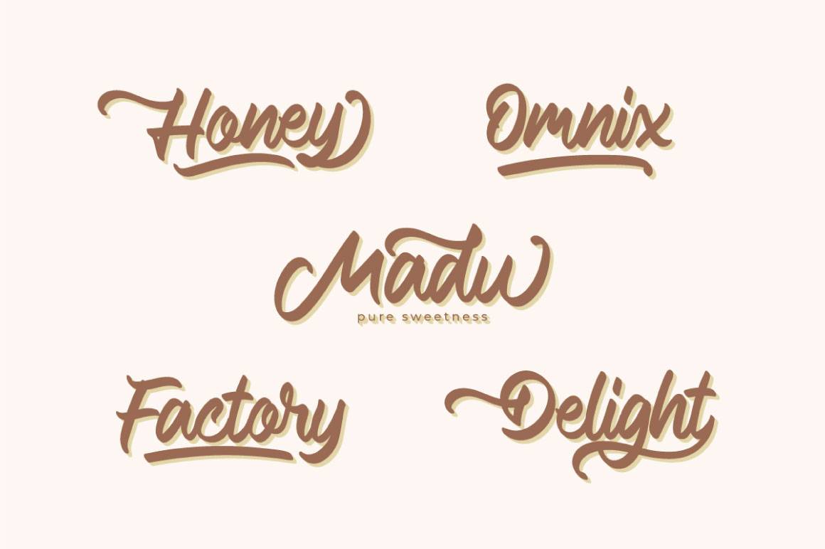 Maira Modern Script Font sample