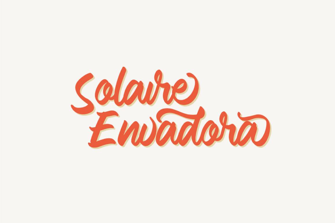 Maira Modern Script Font sample
