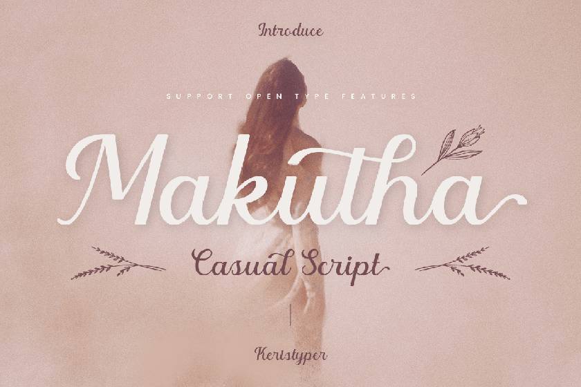 Makutha Font sample
