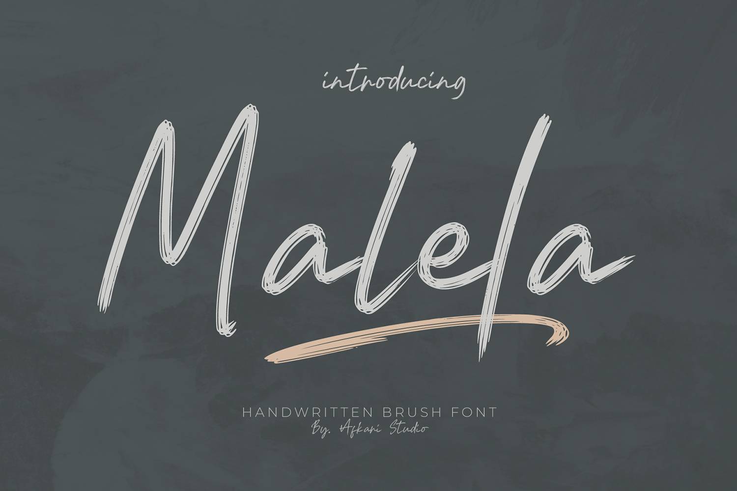 Malela Font sample