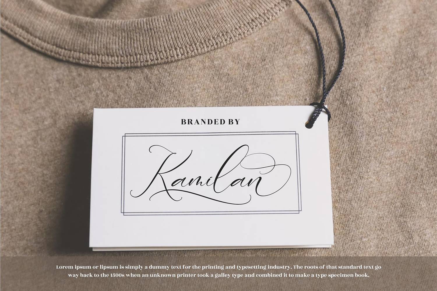 Malika Karnila Font sample