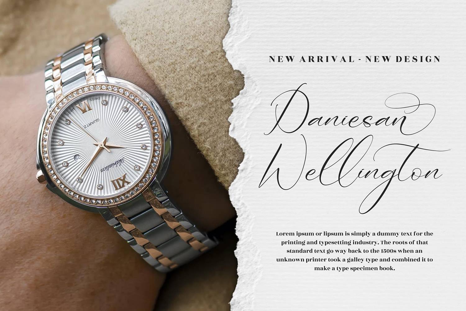 Malika Karnila Font sample