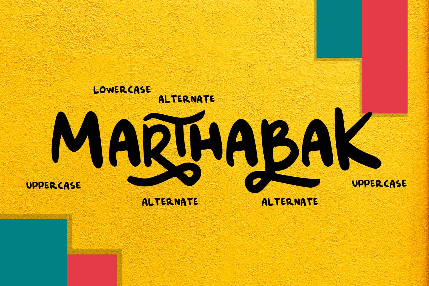 Malin Kundang Font sample