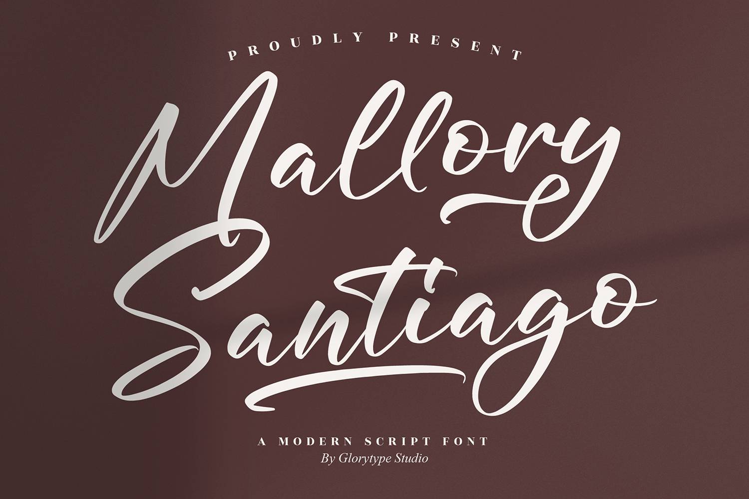 Mallory Santiago Font sample