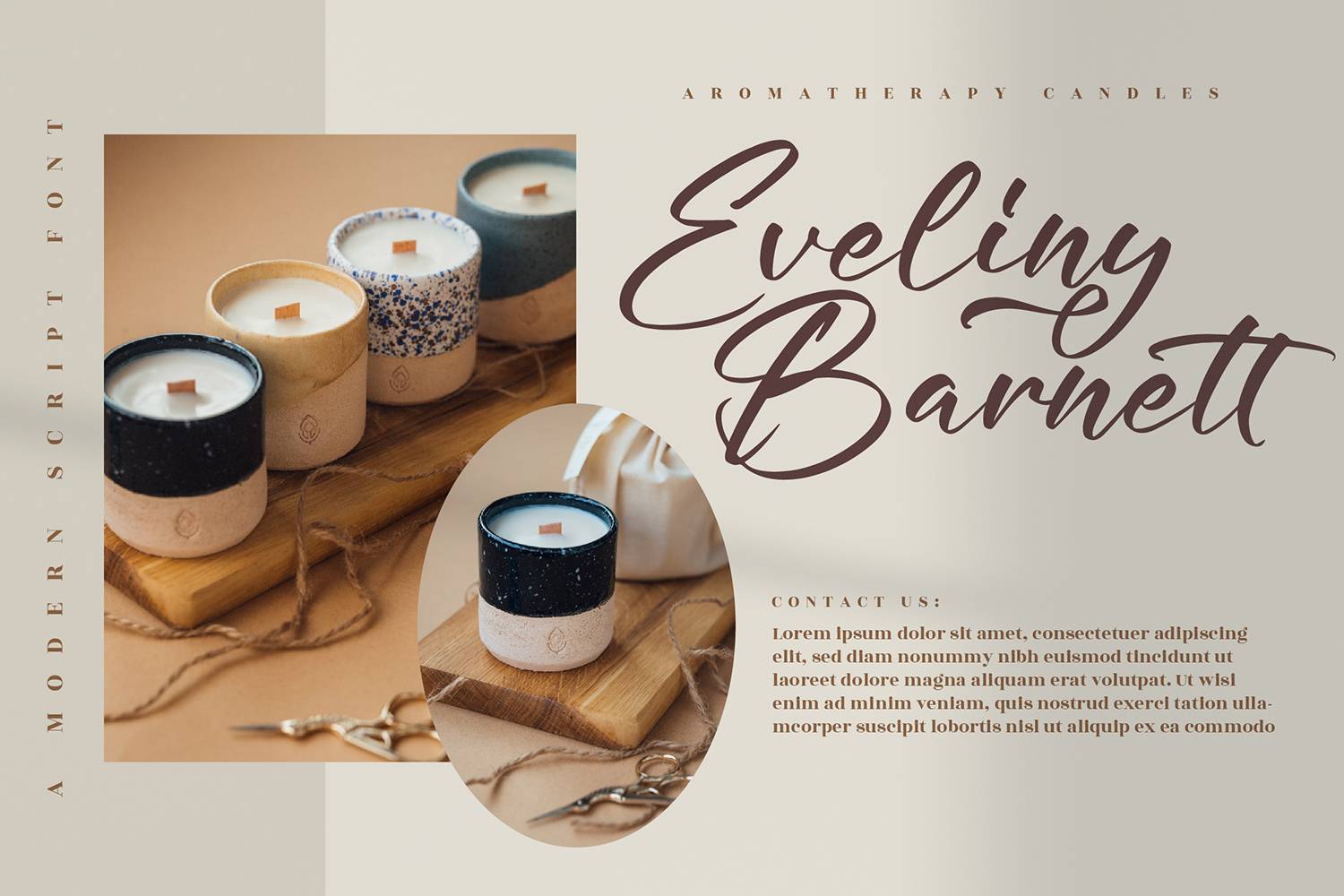 Mallory Santiago Font sample