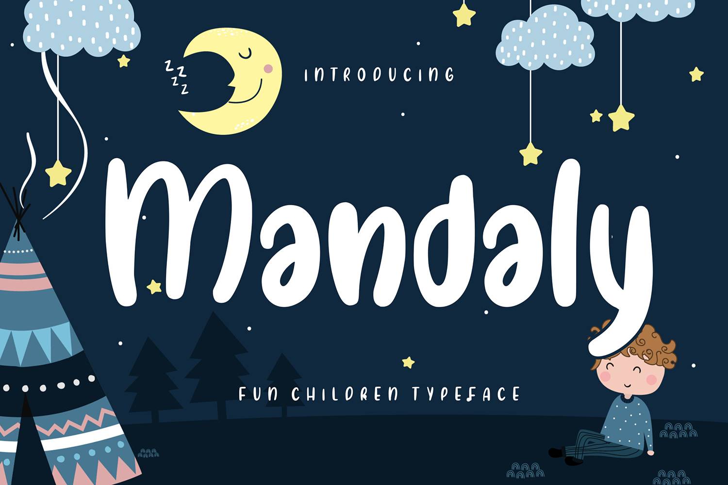 Mandaly Font sample