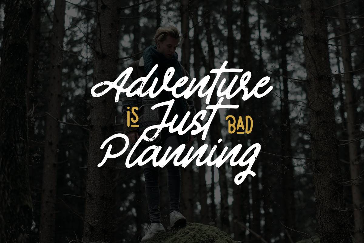 Mandatory Font sample