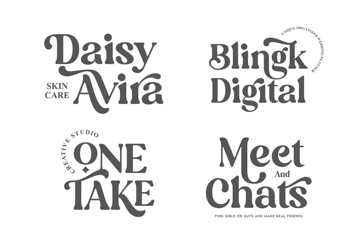 Mandira Font sample
