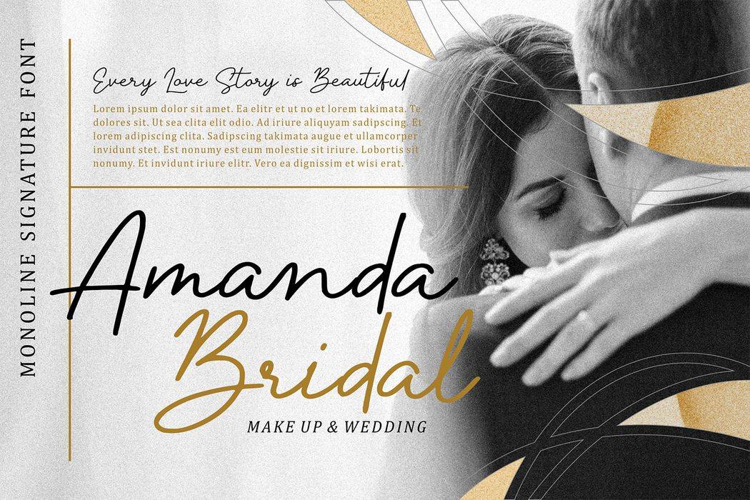 Mandy William Font sample